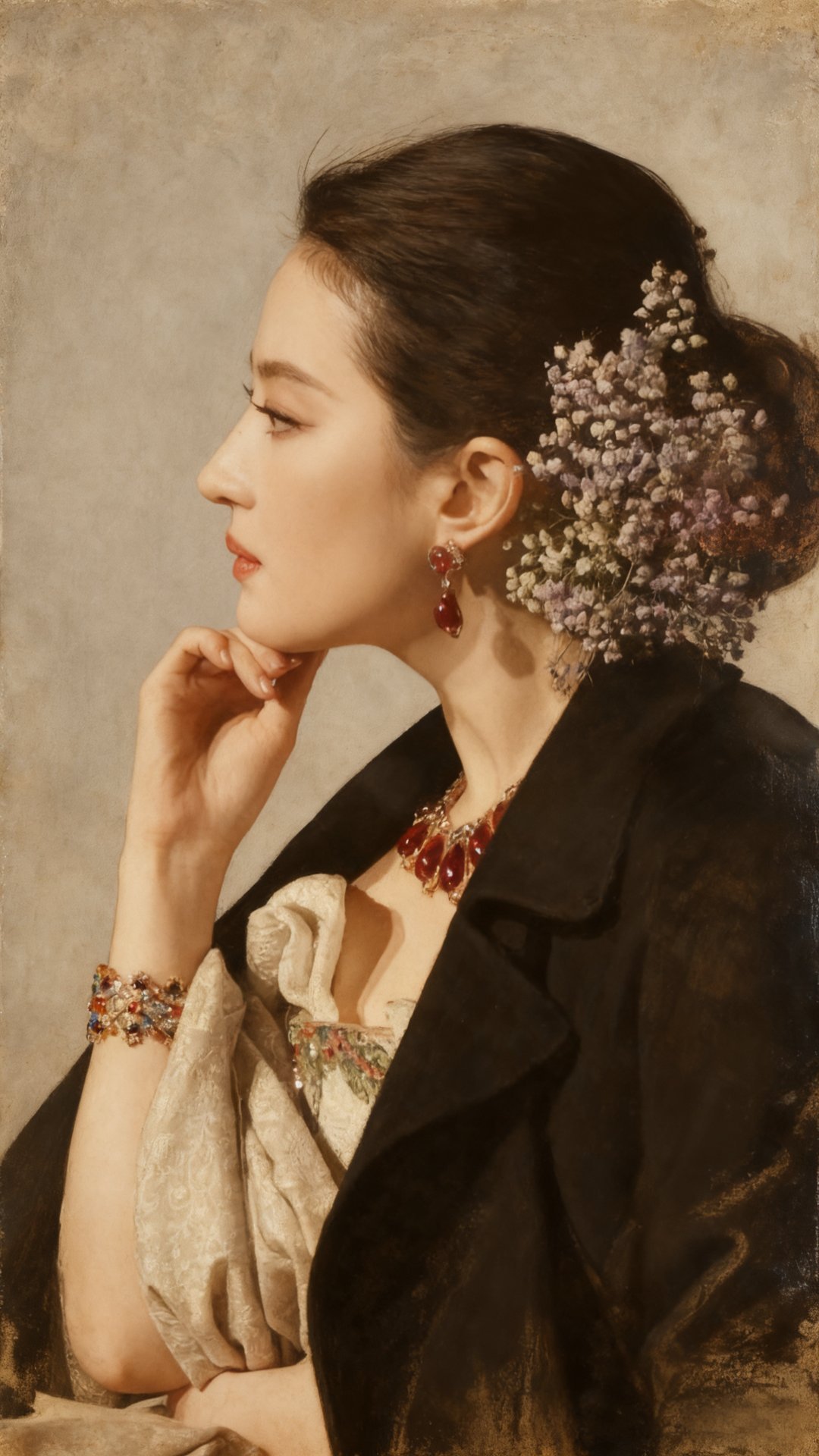 刘亦菲的活动造型电视剧角色,重新赋予花朵新时代的花语,有满天星的甘当配角到璀璨如