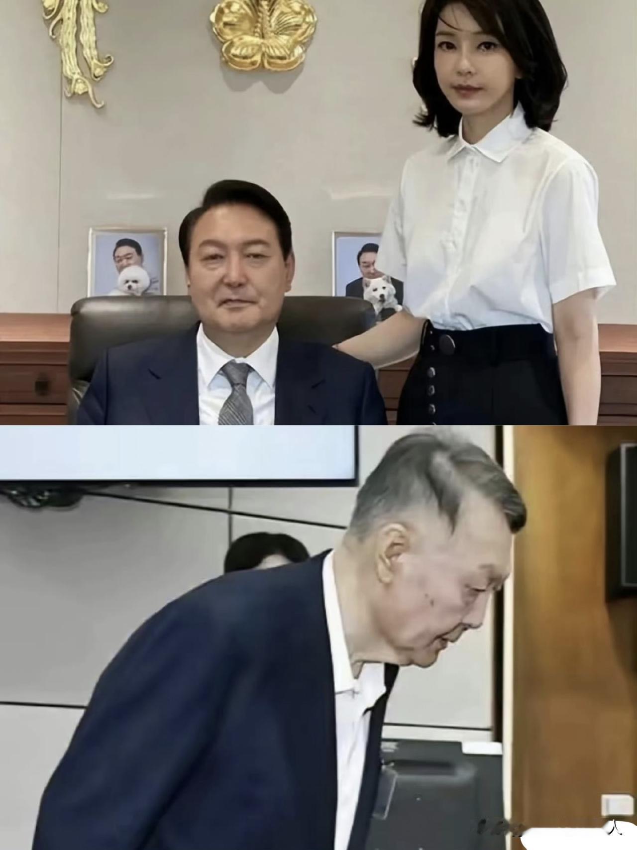 看图片！短短2年的时间，尹锡悦和李在明变化都挺大的！有网友问:到底是先苦后甜好