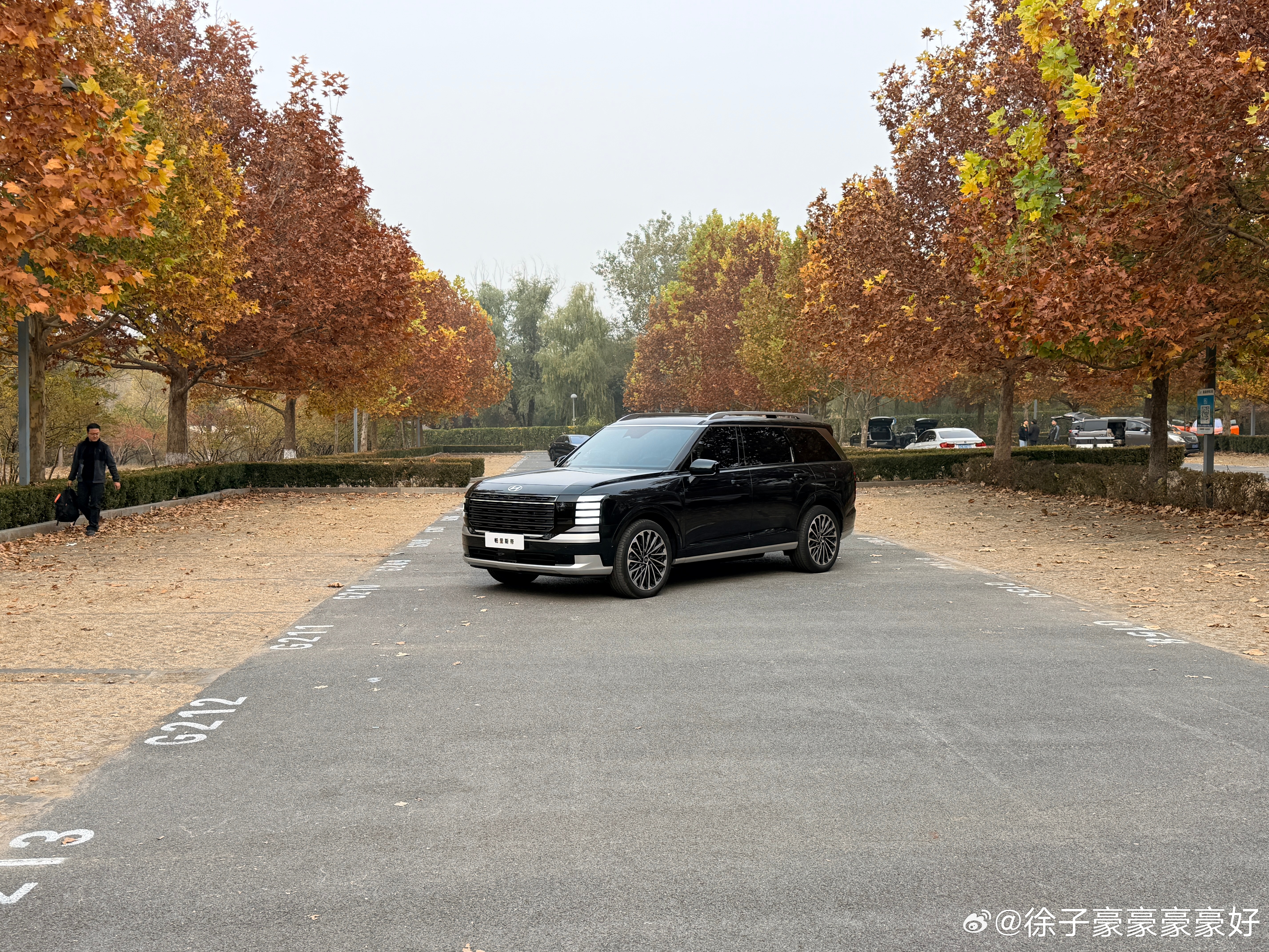 来奥森拍摄，我这一瞅，老师们买卖都不错了，一点地方没有。​​​