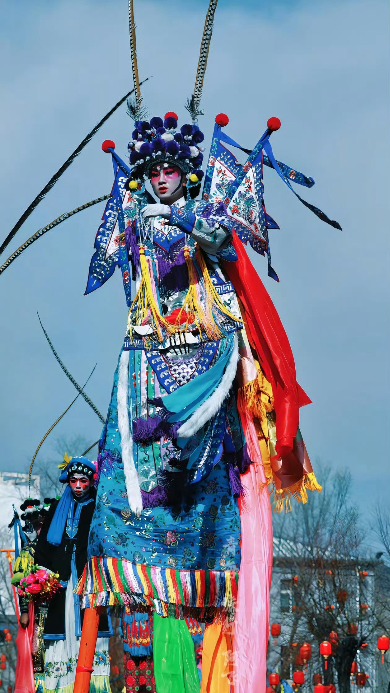 帅！美！自信！这就是中国的文化。（摄影：青海旅行阿飞）