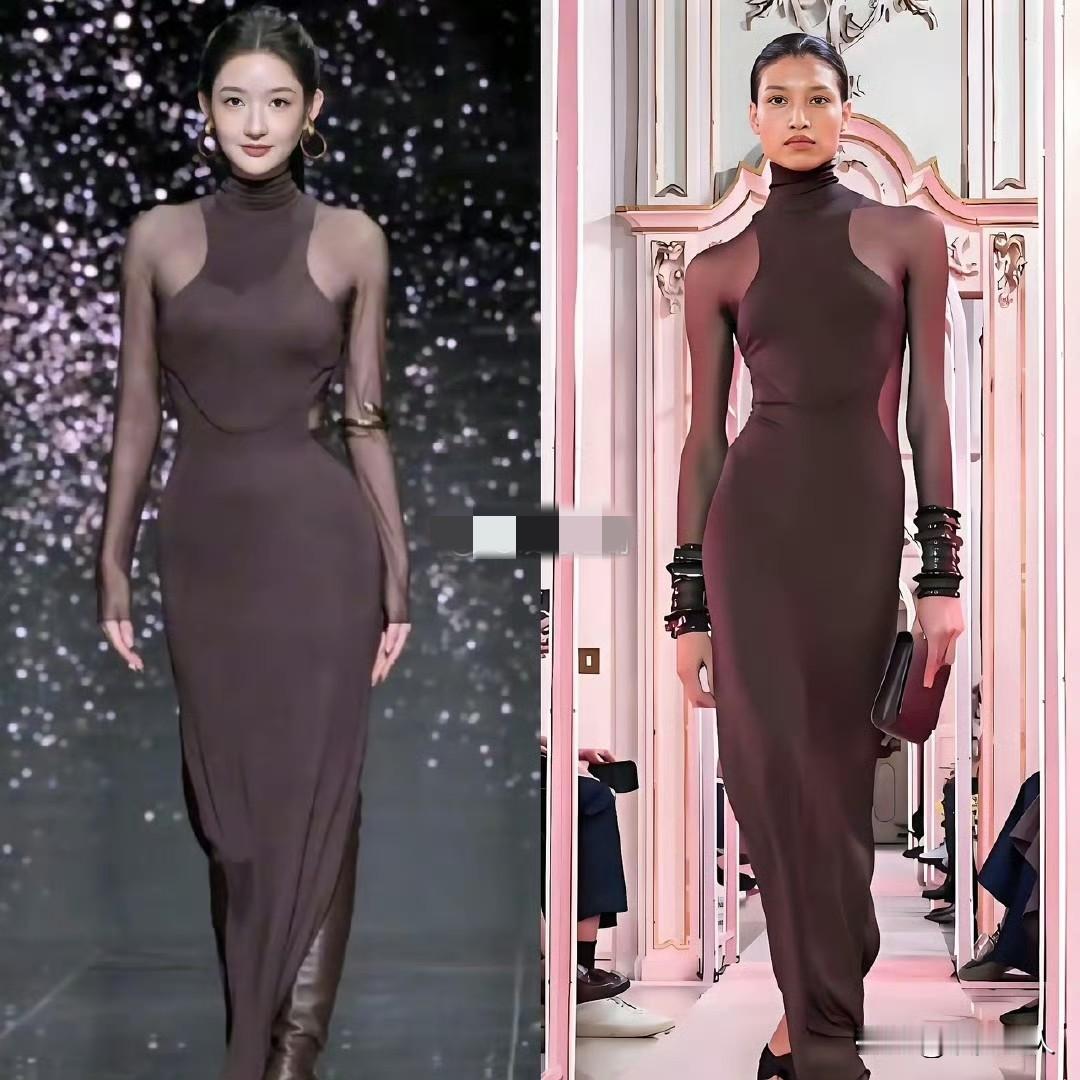 平时刷到买家秀vs卖家秀，那落差感直接让人购物欲清零！但微博之夜王玉雯这身裙子，