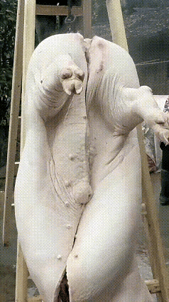 唉呀妈呀，“肥猪”大衣好奇葩网上看见该视频，把我吓得一激灵！以为快过年了，农