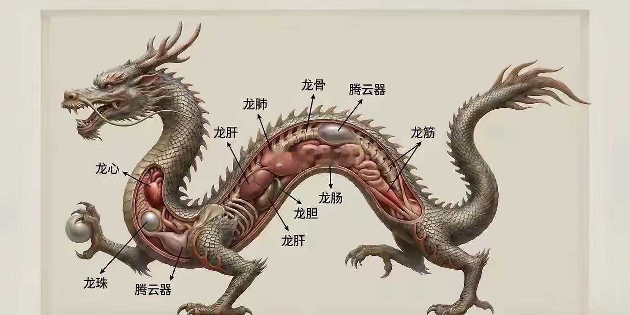 龙的解剖图