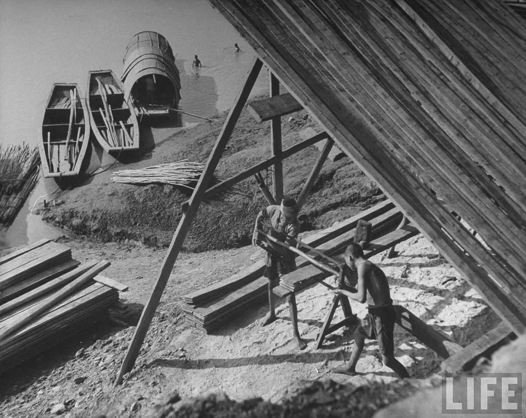1945年，抗战胜利后的重庆。​​​