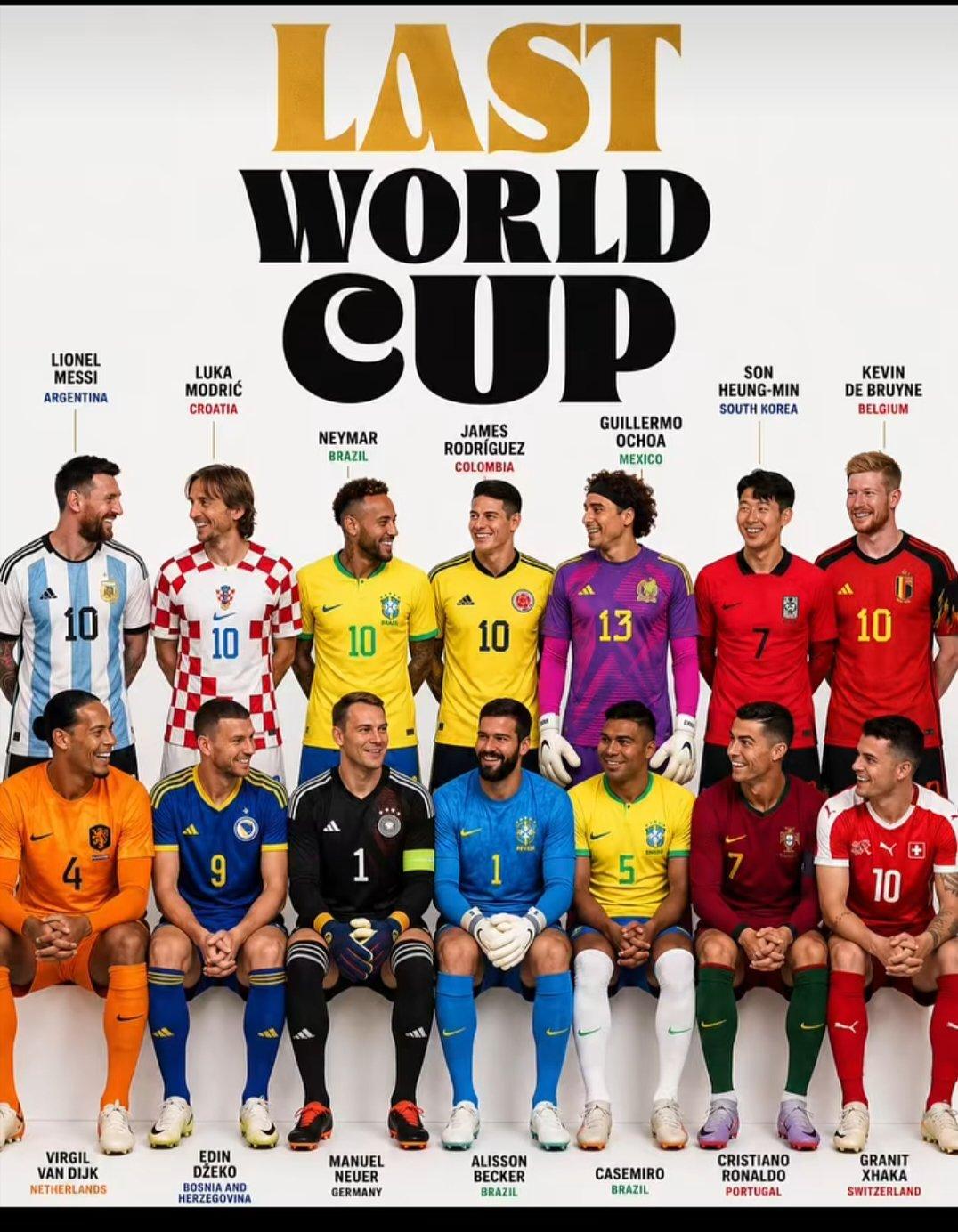 一代传奇的最后一届世界杯🥅⚽2026年国际足联世界杯标志着一个令人难忘时代的