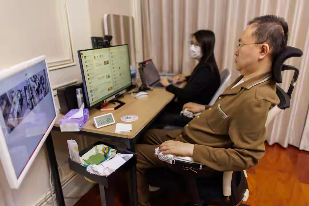 蔡磊已进入渐冻症终末期！2026年以来，蔡磊的身体功能评分已降至个位数，这标