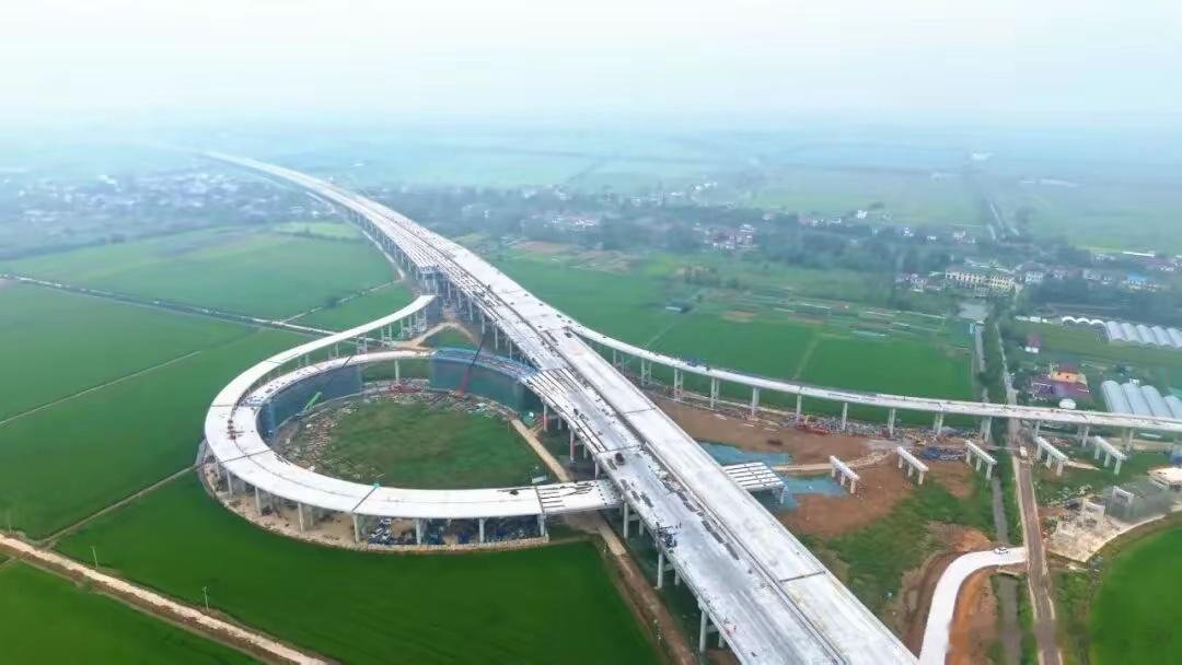 【无为到合肥，这条高速建设关键突破】❶铜商高速合肥段建设传来新消息，同大互通桥梁