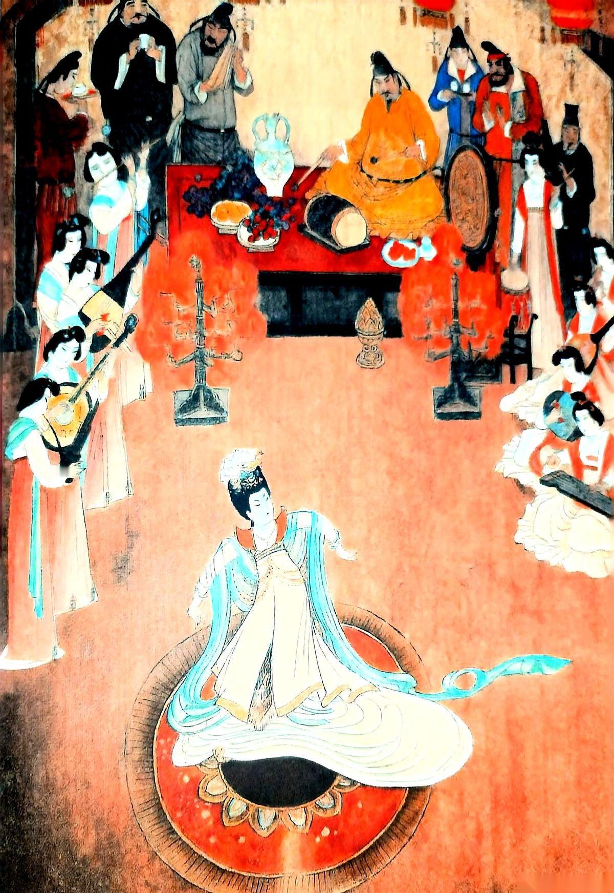 洞房花烛夜，她一刀捅死了自己的新郎官。新郎官是打了胜仗的大将军，叫罗虎。而她