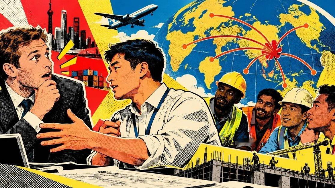 一位英国icon项目经理在海外平台发文告白，一夜爆火。他来中国出差开会，原本准备