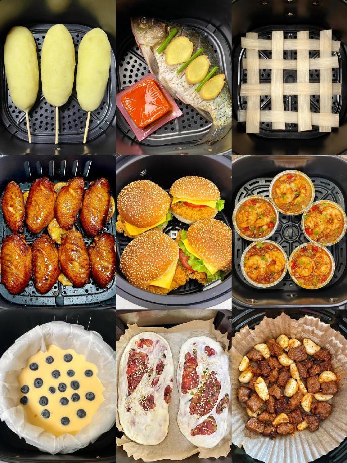 空气炸锅美食指南！​​​