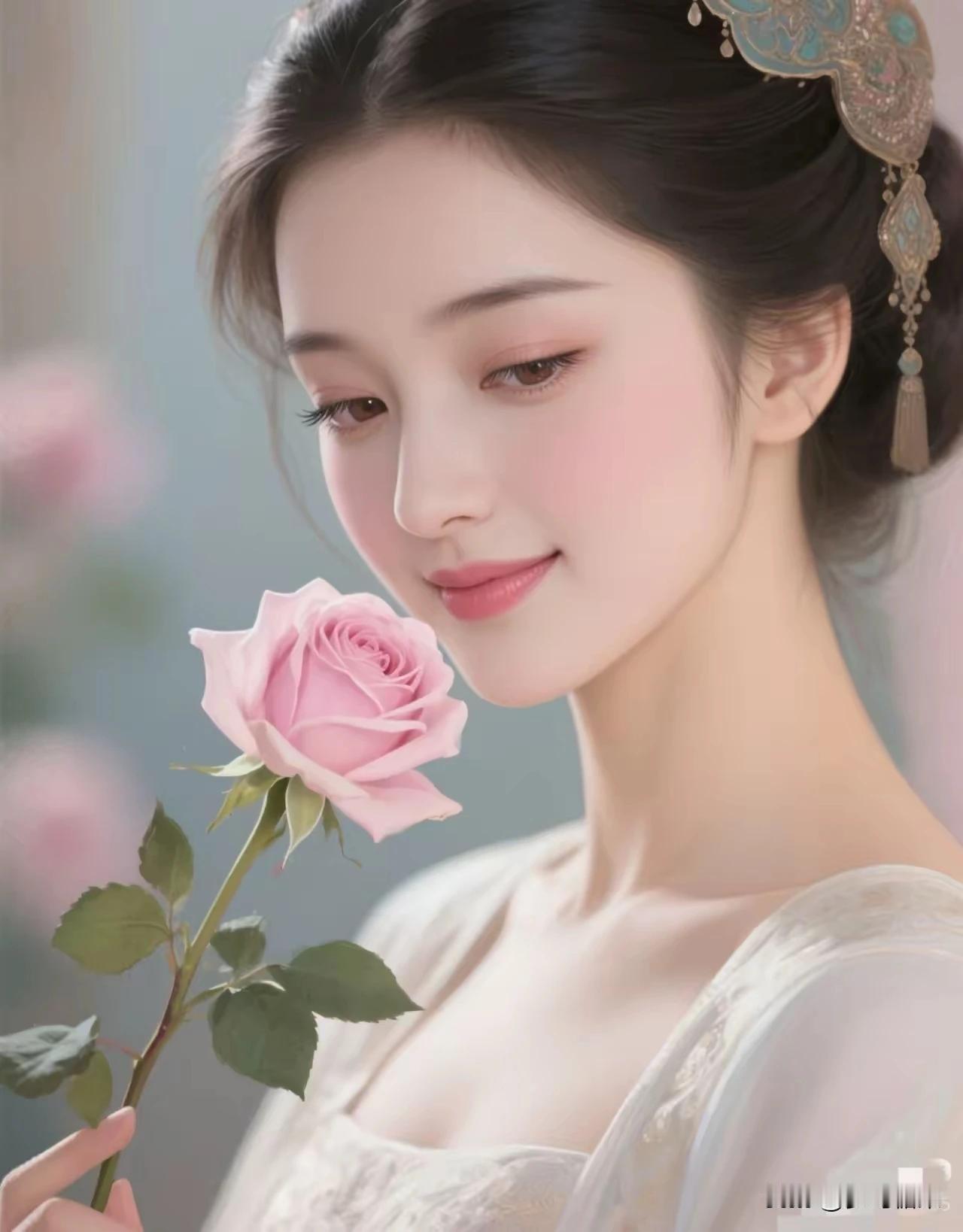 上联：送人玫瑰手余香下联：心藏暖阳自向前