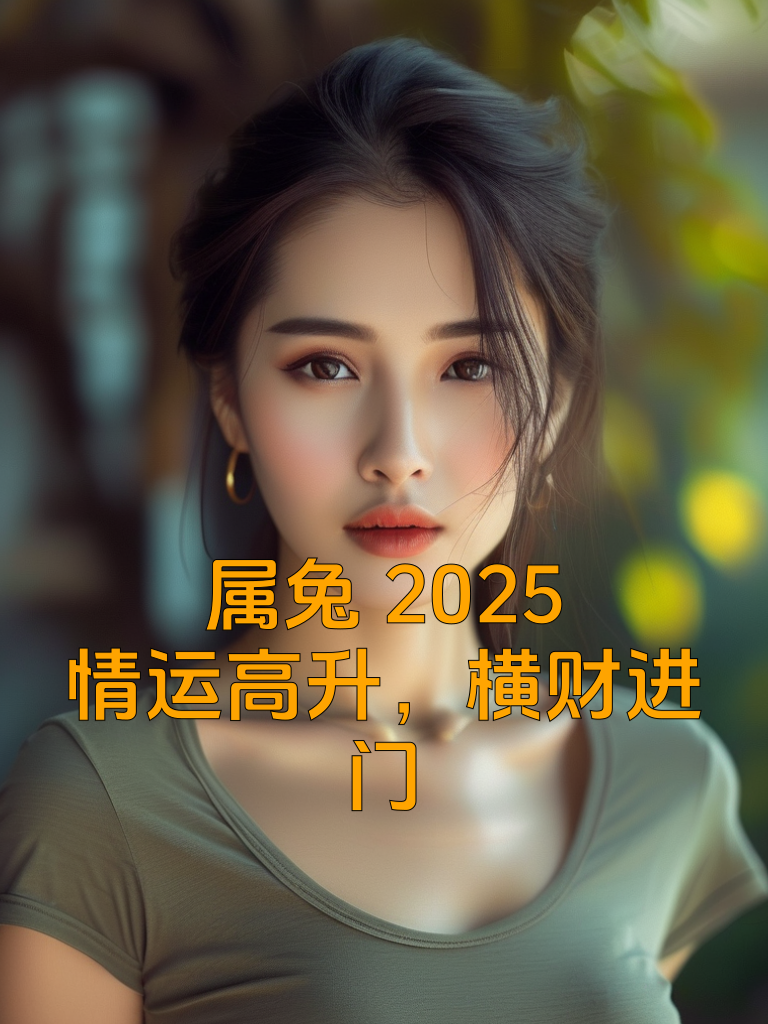 属兔2025：情运高升，横财进门