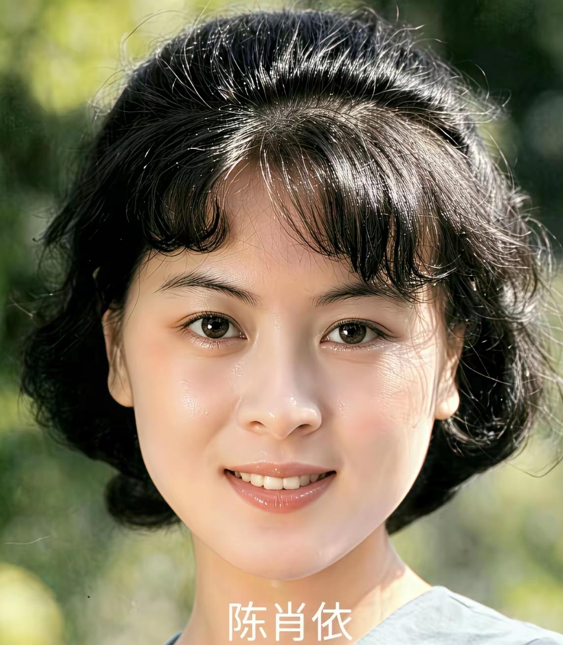 有人觉得何晴颜值不输陈红，气质独一份。年轻时候的陶虹更是惊艳，甜美灵动，难怪上学