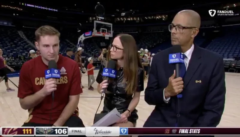 NBA常规赛，骑士客场对阵鹈鹕比赛已经结束，最终骑士以111-106逆转击败鹈鹕