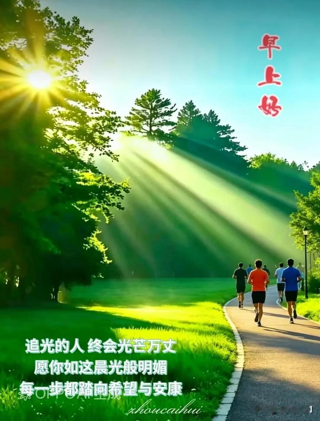  新的一天，不慌不忙，向阳生长，想要的美好都会如期而至。