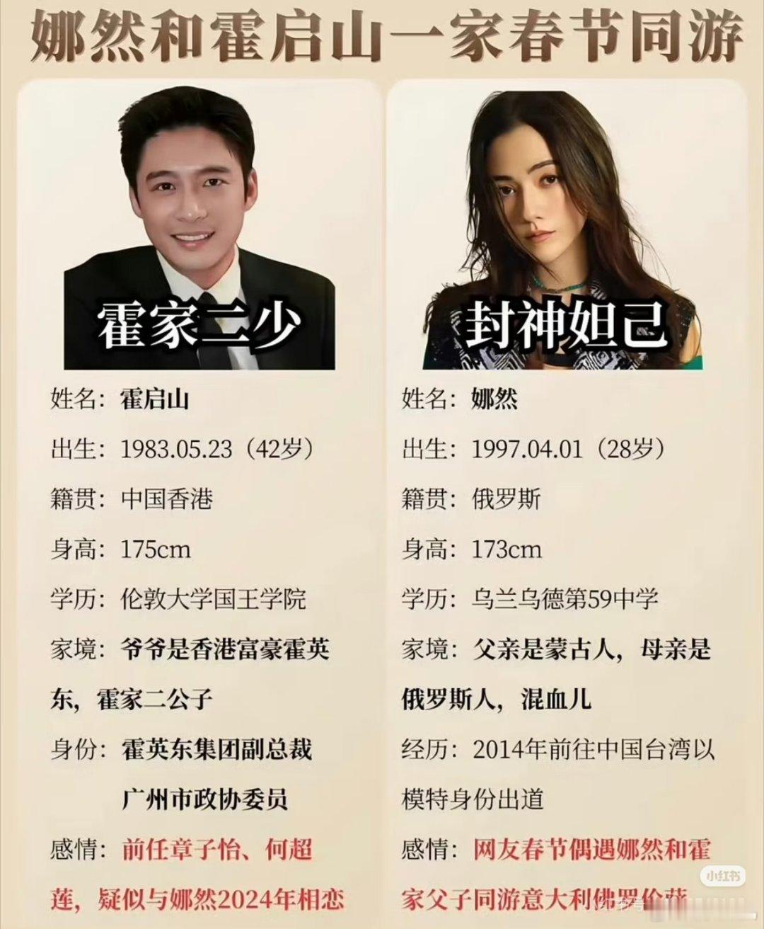 曝霍启山和娜然要结婚了2月18日，有幸运的网友在意大利乌菲兹美术馆排队时，一眼就