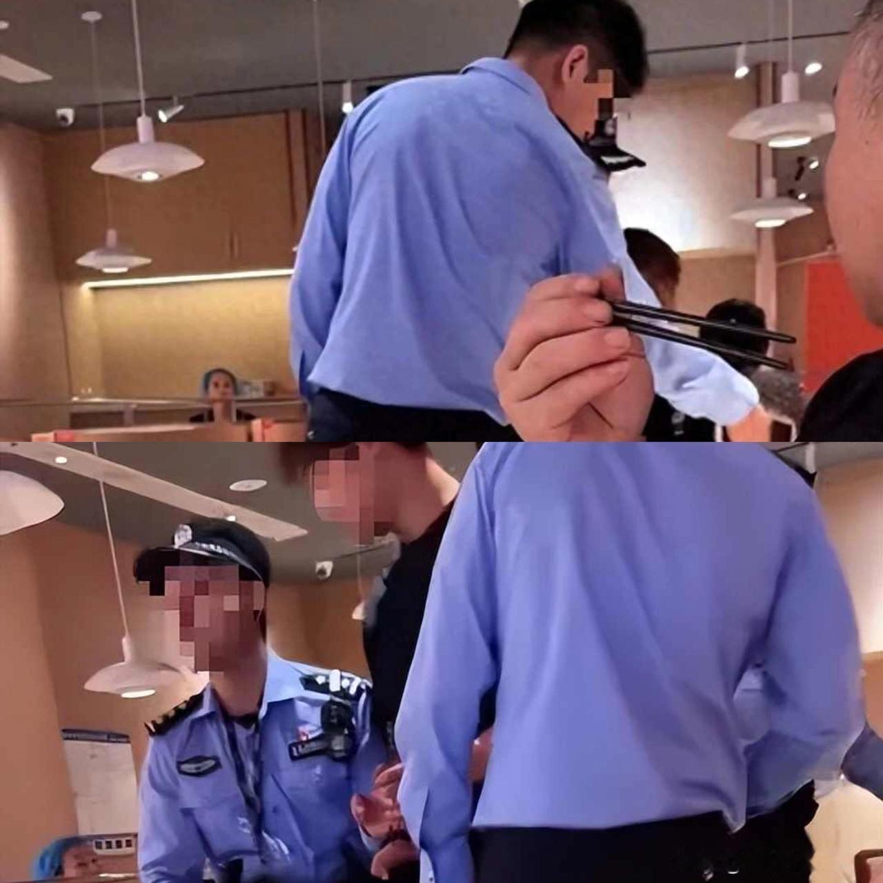 男子和女友餐厅吃饭被民警铐走，青岛警方回应：错抓了，其女友“撞脸”13岁离家