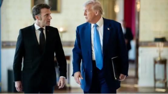 马克龙180度大转弯：从怒怼特朗普到秒怂认怂，背后真相全因这3点！