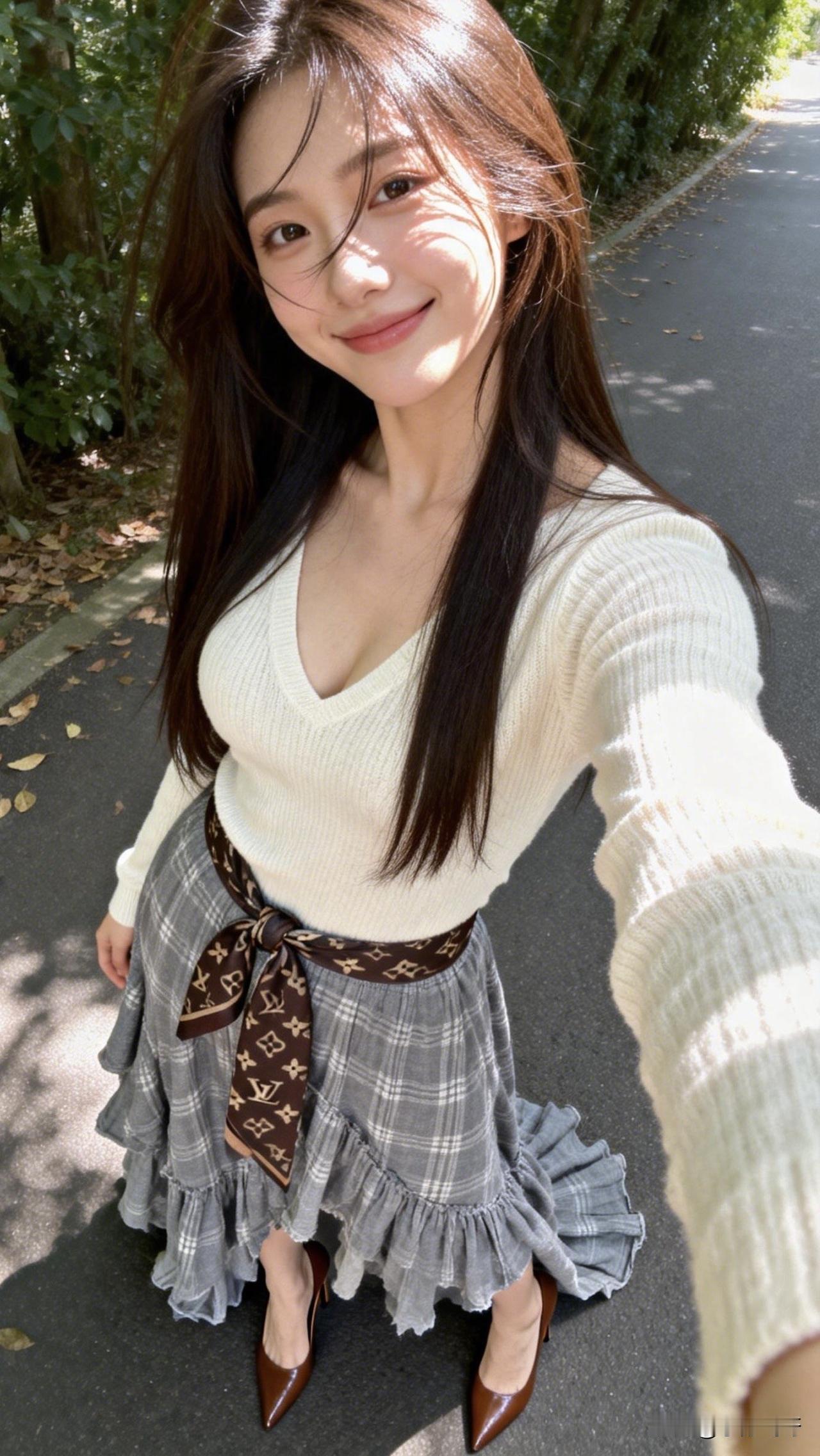 ：臭美的每一个瞬间，值得期待随心随意，开心就好！[微笑]