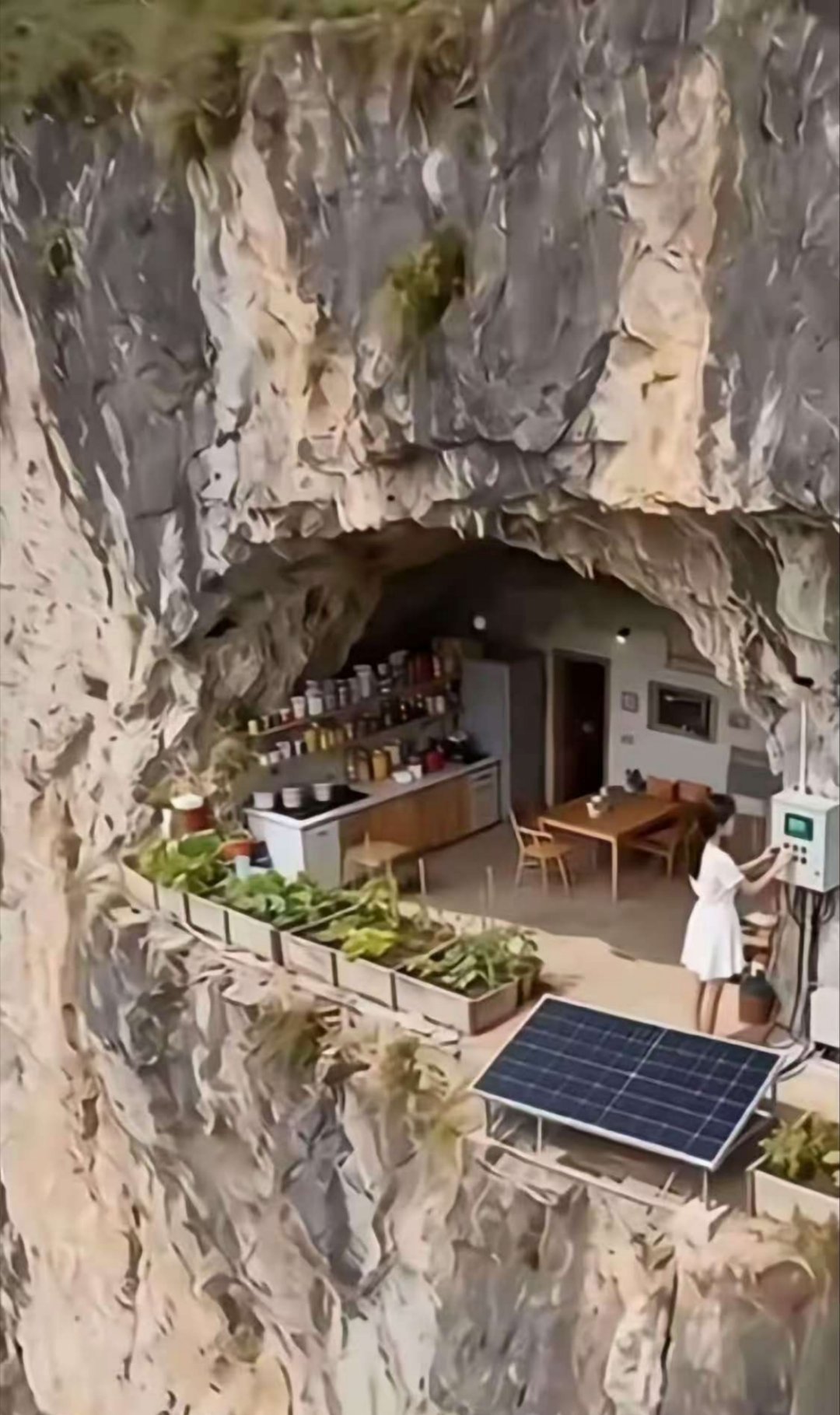 有网有电有水有吃的有美女，没有路出不了洞，你能待多久？