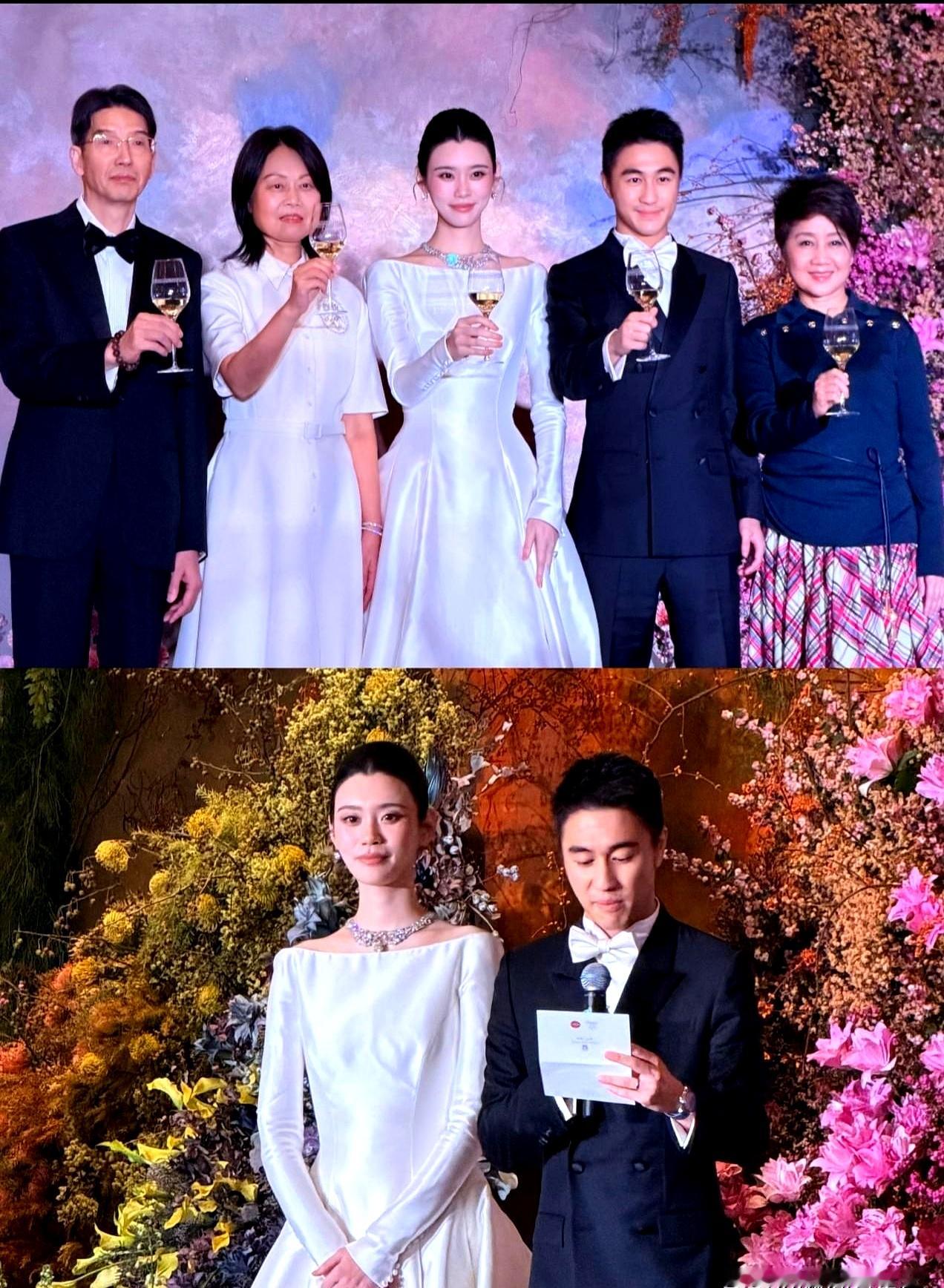 何家百亿豪门的澳门答谢宴，排场简朴得让人意外，新娘奚梦瑶连件新衣服都没做，穿的还是巴黎穿过的那套旧婚