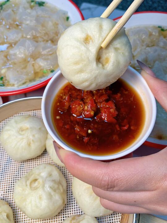 老面小笼包！泡泡馄饨！好好吃好爱！