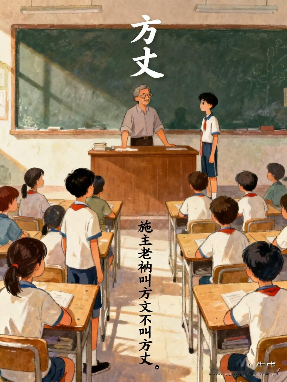 刚开学那会儿，新上任的班主任正埋着头专心点名，活像个认真核对货物清单的仓管员，当