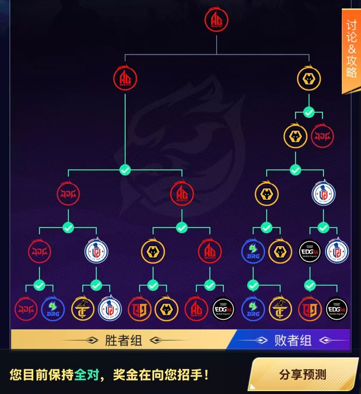 ag明天不能输懂我意思吧