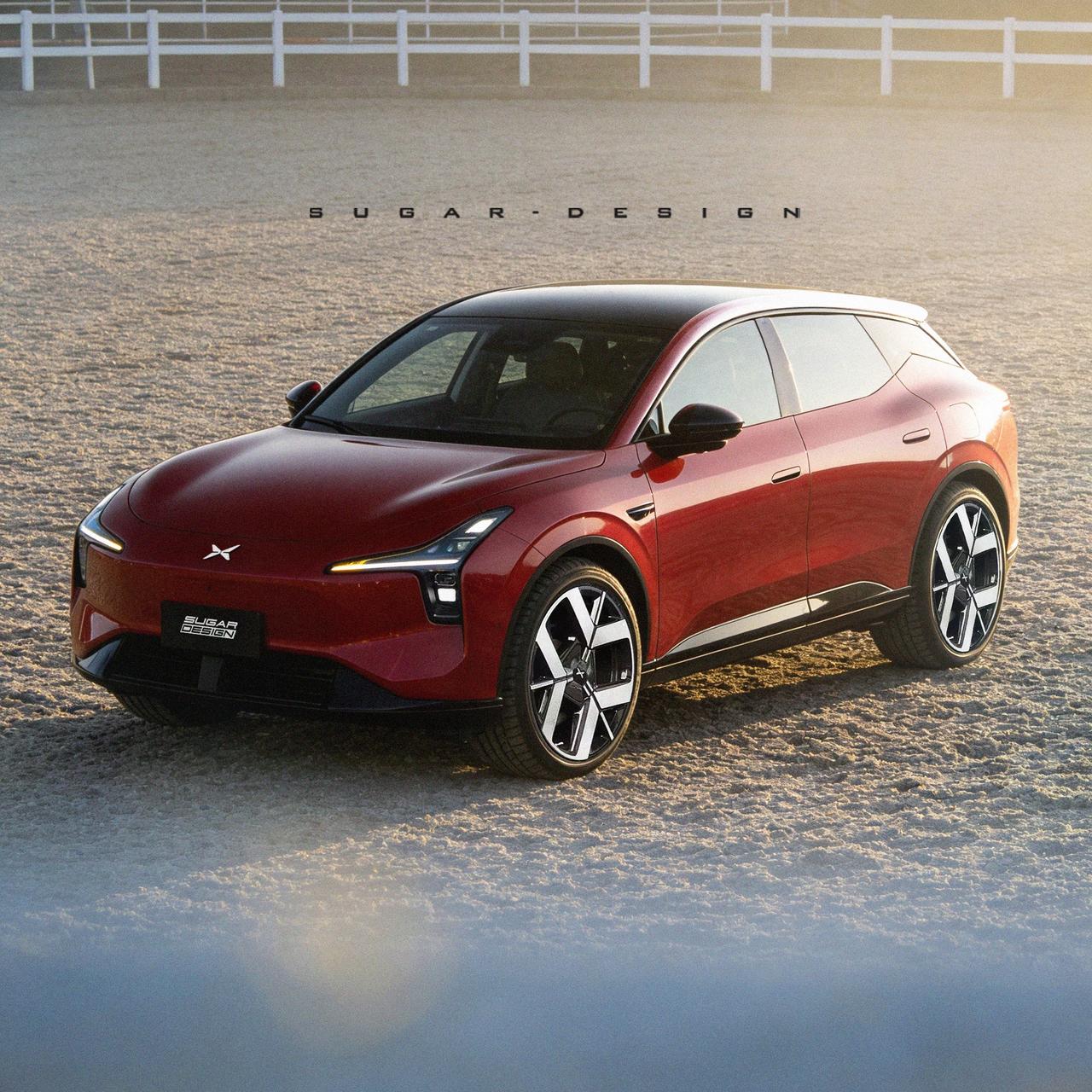 小鹏MonaD02SUV新车预览！小鹏MonaSUV有两款，按照网友的话来