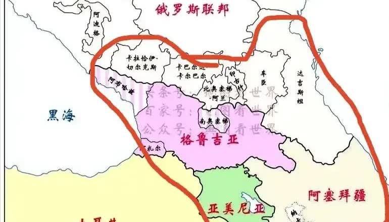 格鲁吉亚是一只装睡的狼！它比高加索的阿塞拜疆亚美尼亚，车臣鞑靼印古什等！看似温顺