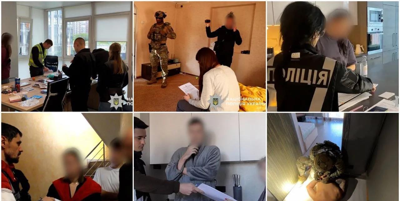 在基辅，警方揭露了一个引诱年轻女性进性奴役的犯罪团伙。18至25岁的女孩被招募