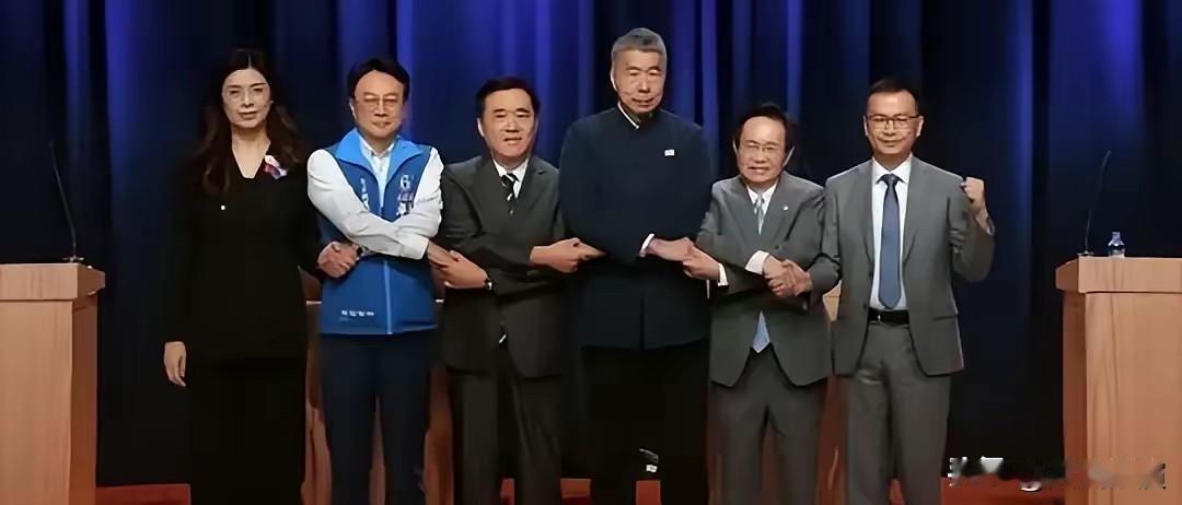国民党主席选举，一张考卷，六个考生。国民党选主席，就跟考试似的，六个候选人上