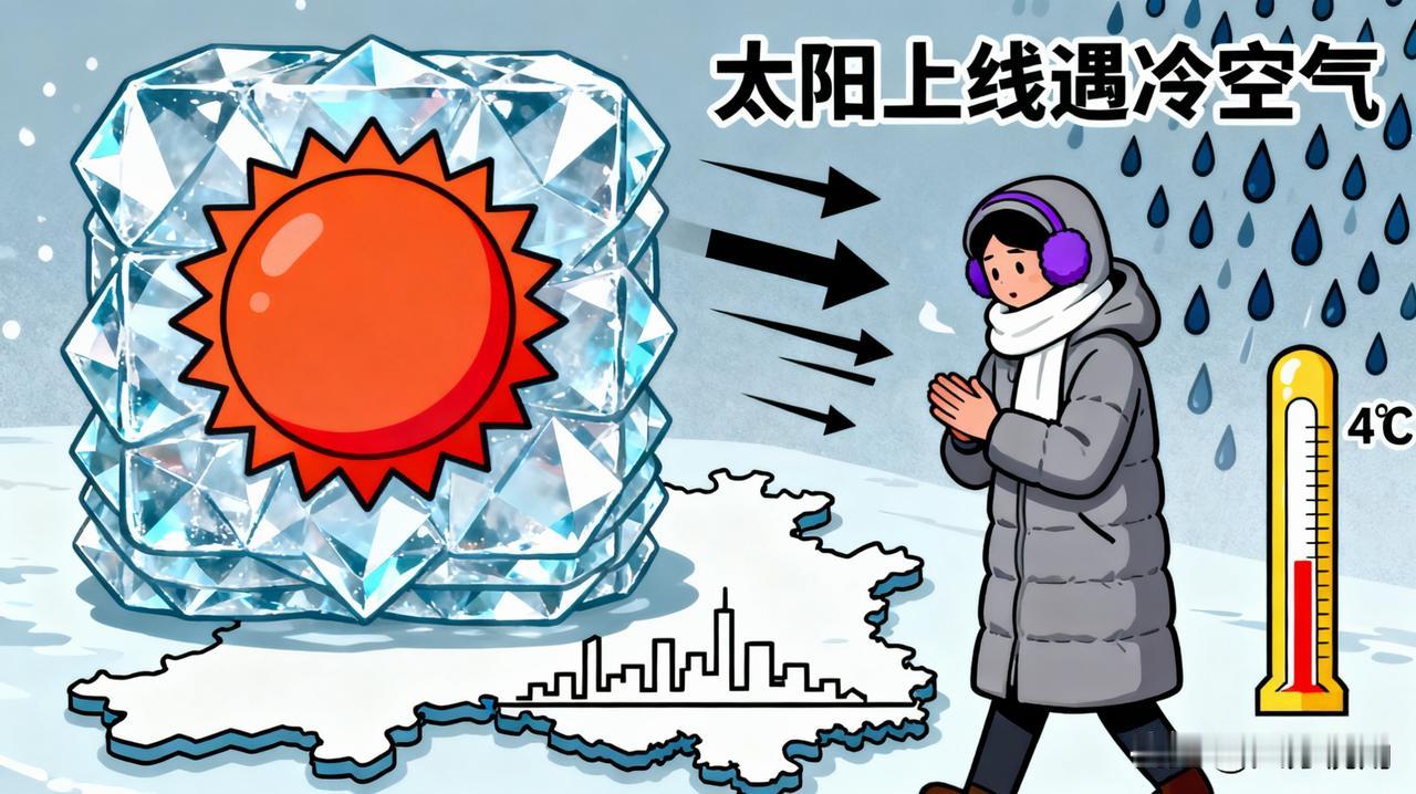 江苏太阳归位却遇“冻手冻脚”！冷空气连环暴击+台风外围搅局17日淮北或迎下半