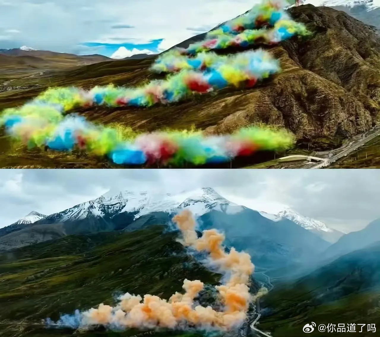 始祖鸟这次真是翻车翻得不冤啊！居然跑到喜马拉雅山上去放烟花。烟花虽然看着好看，可