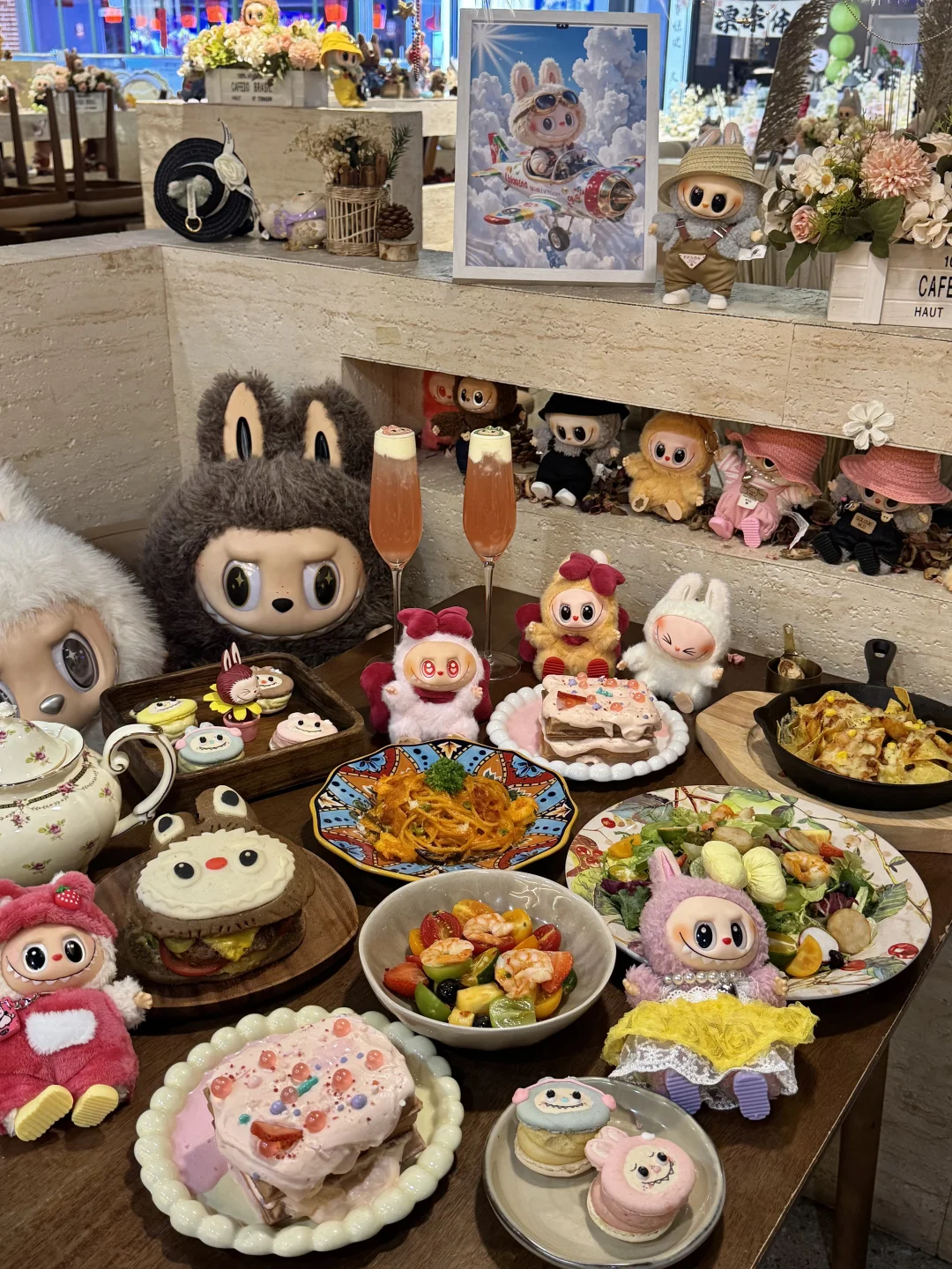 杭州首家！！Labubu餐厅可爱晕🥺🥺！！