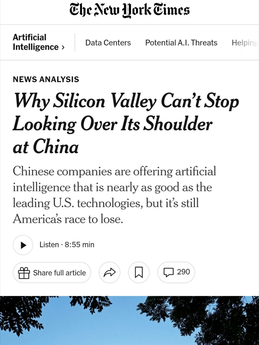 美国拟限制中国开源AI模型¹喜看美国人工智能战略决策者现在很难受，到底咋办才好