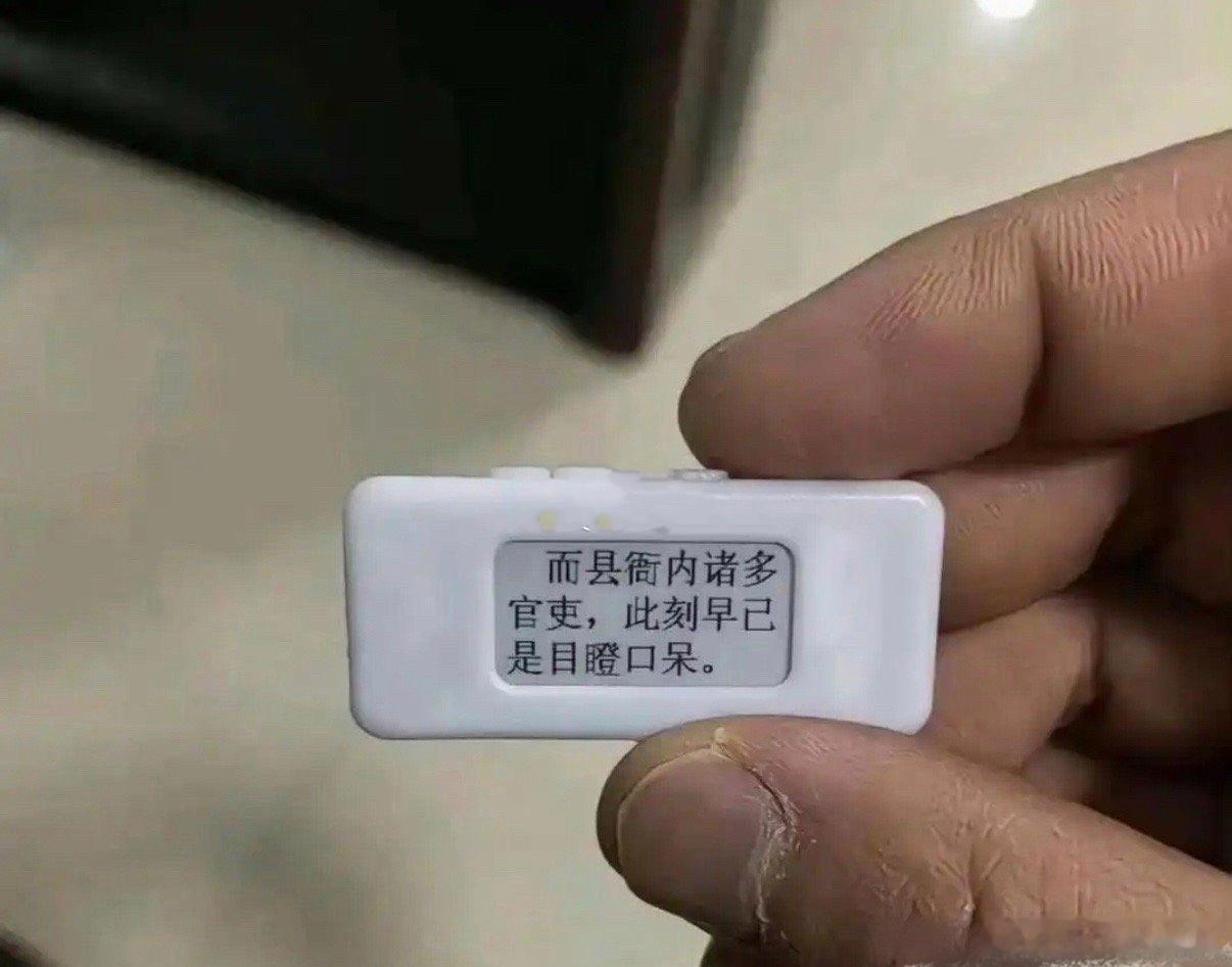 孩子竟然用这个东西看完了一部小说！