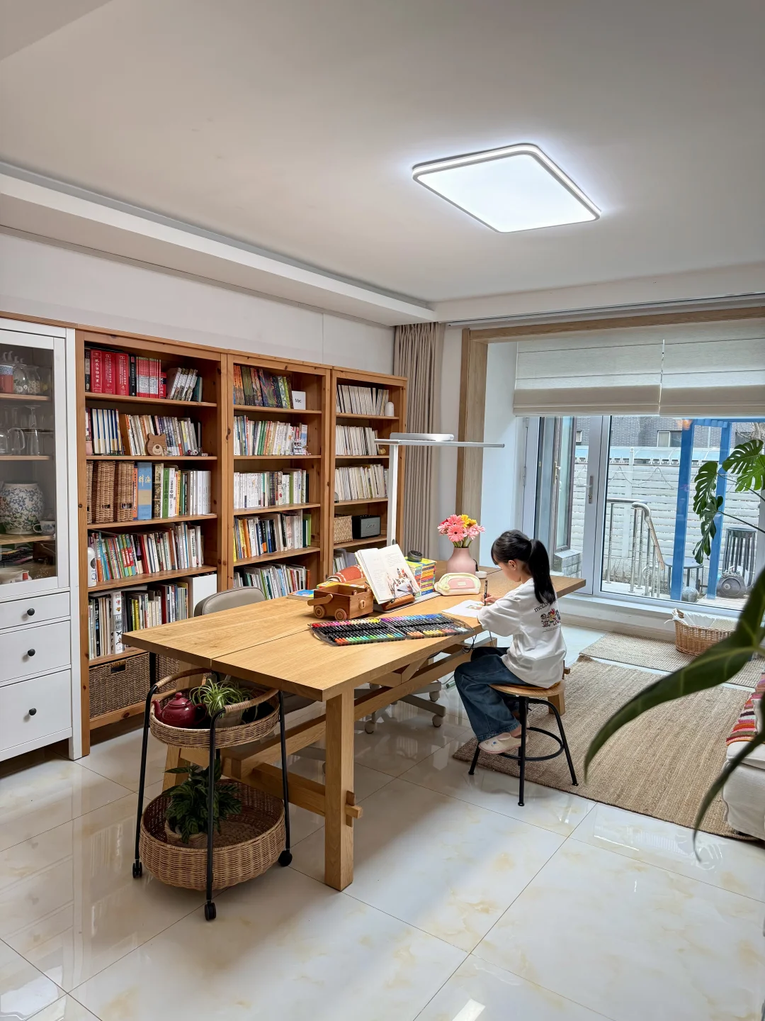低楼层客厅书房｜选对吸顶灯真的明亮又舒适！