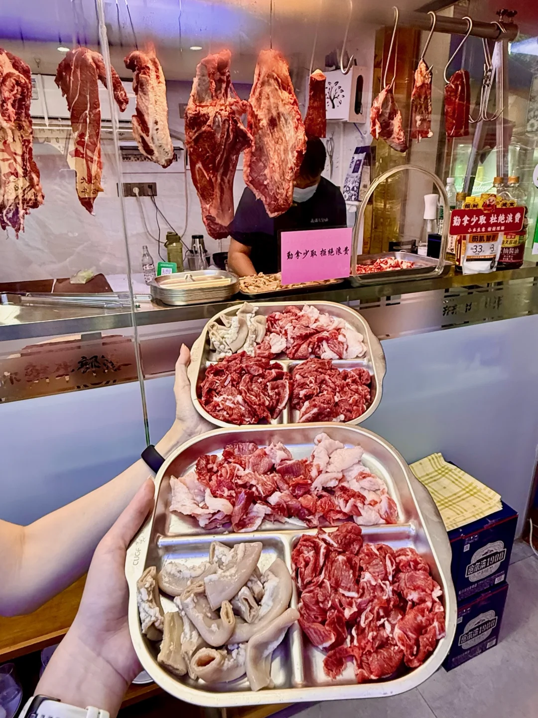 珠海新香洲！鲜切牛肉自助！49.9r随便造！！