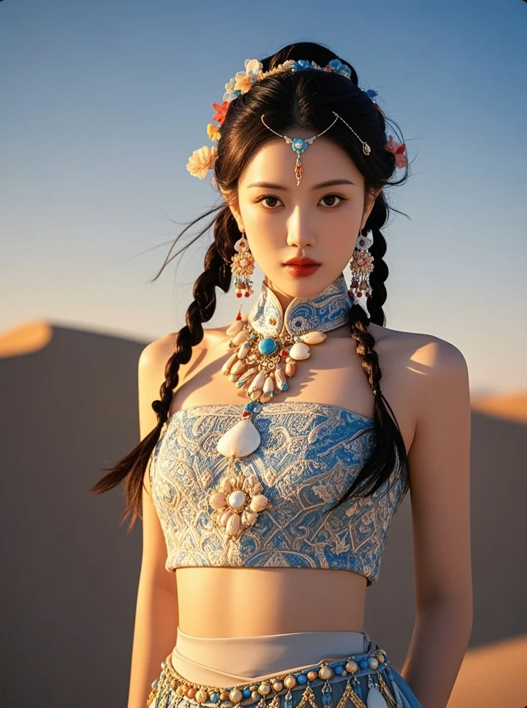 转发这个敦煌美人，三天内收获桃花运🌸
