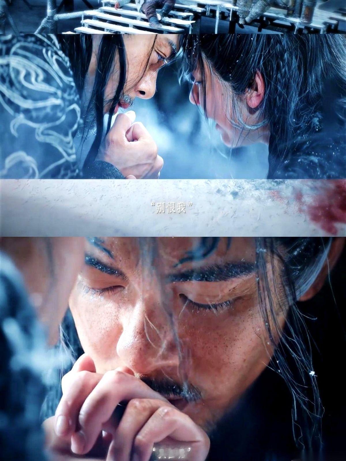 《月鳞绮纪》里武时光这个男人，简直是疯子。他心爱的人，雾妄言，刚刚一剑一剑，杀