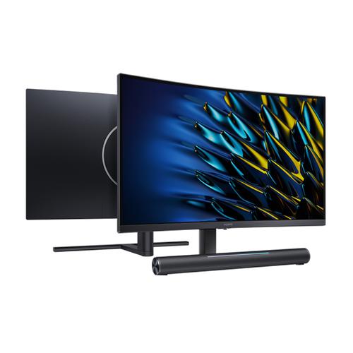 华为mateViewGT这显示器属实有点东西。它有27寸的屏幕，2K分辨率，画