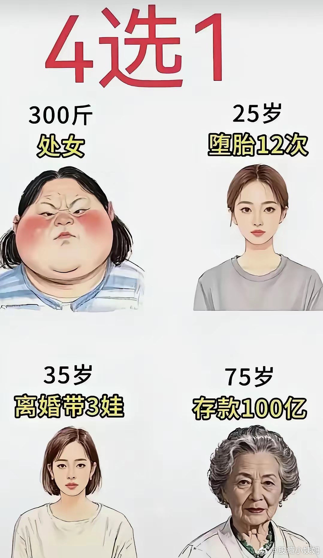我来看看男生都是怎么选的？