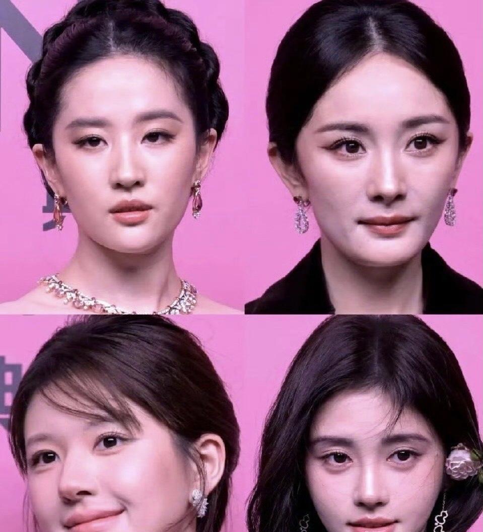 女明星生图，这真的是生得可以！很生的生图了！摄影师也是厉害，抓拍到了每个女明星鬼