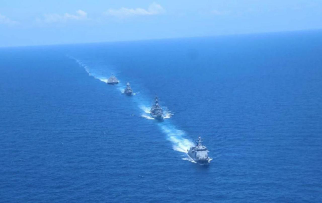 076四川舰突然南下南海，这次海试不一般！菲律宾还在折腾，中国已经亮剑了 就