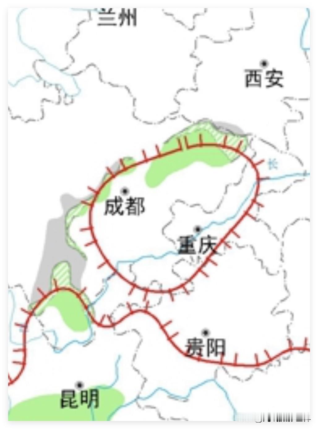 12月26日晚上，冷空气南下，长江流域被速冻，但是，重庆，成都，却享受了独特的保