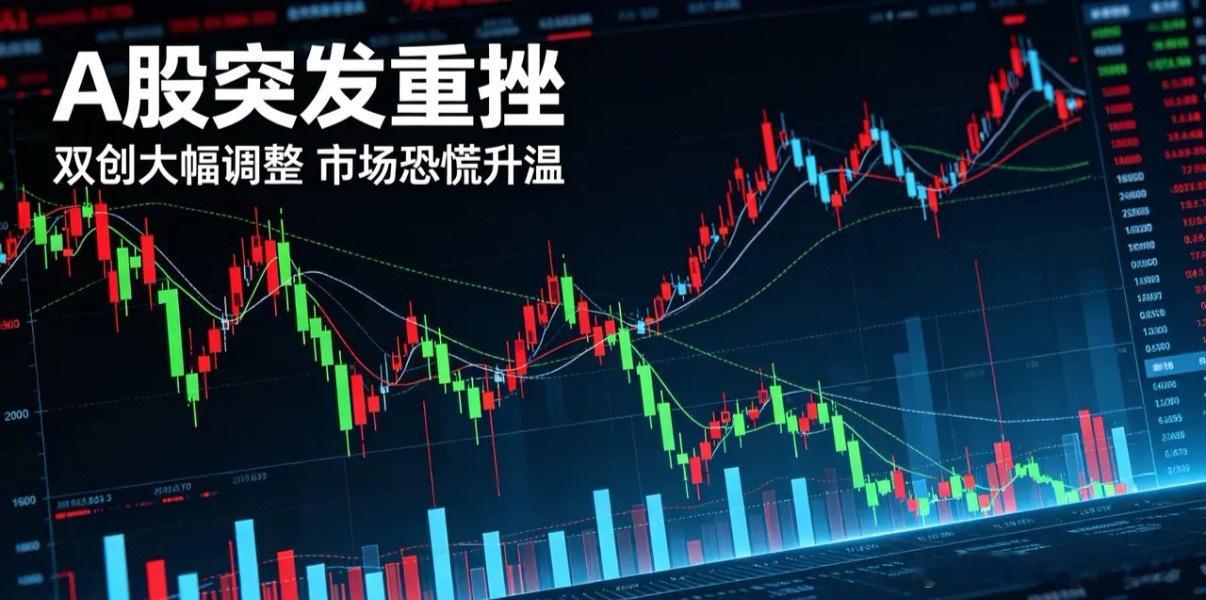 杀疯了！A股突发重挫，双创暴跌7%！大跌真相曝光，下周走势已定A股周五上演惨烈跳