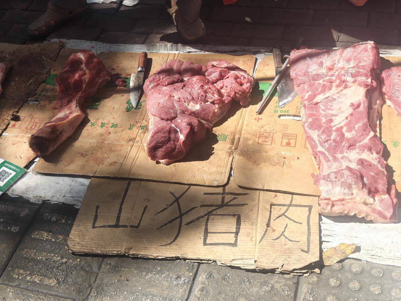 去早市看到的山猪肉40块一斤，一大堆人买，这和普通猪肉有什么区别吗？