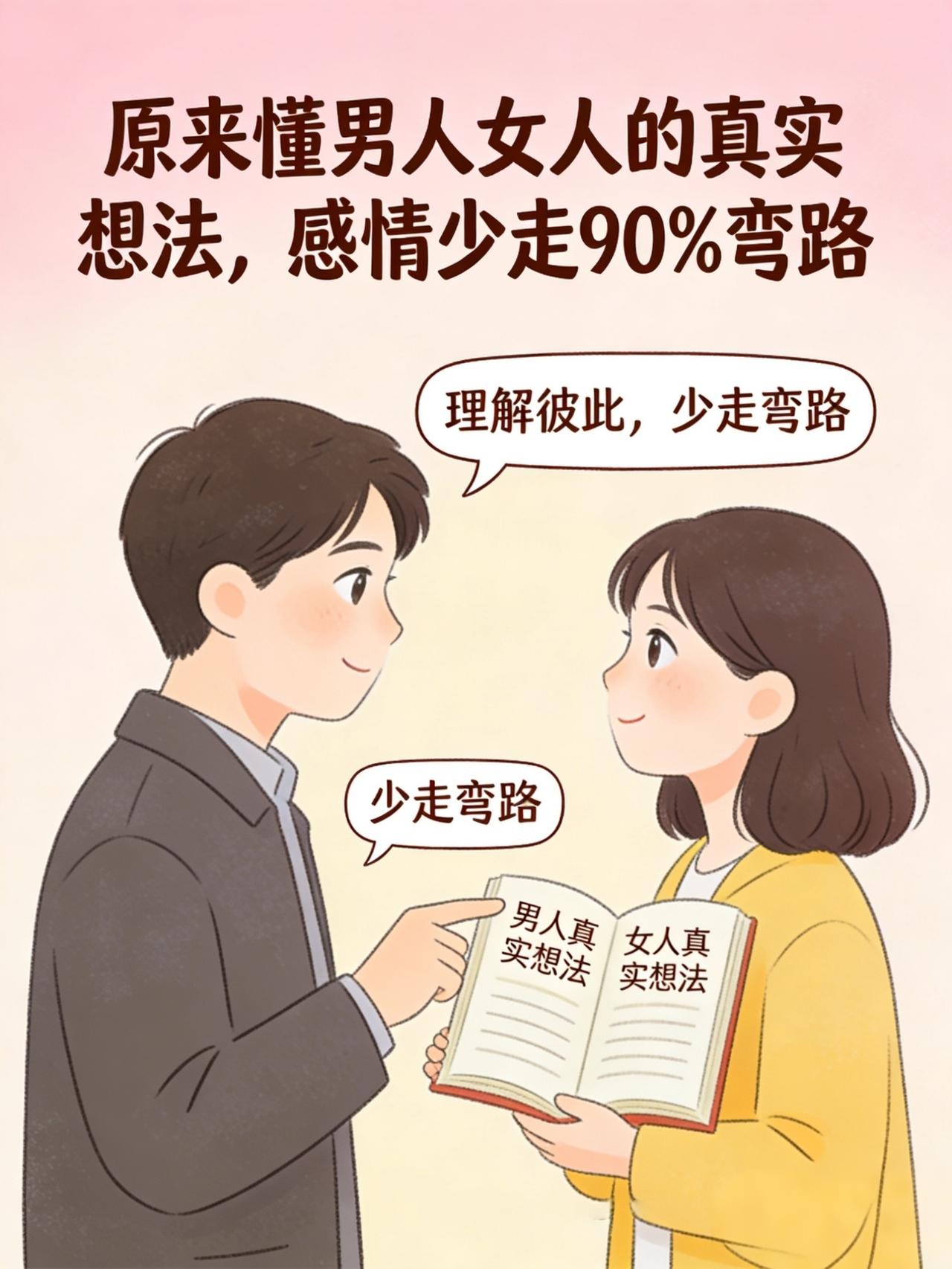 原来懂男人女人的真实想法，感情少走90%弯路男人嘴上不说，其实很需要被认可