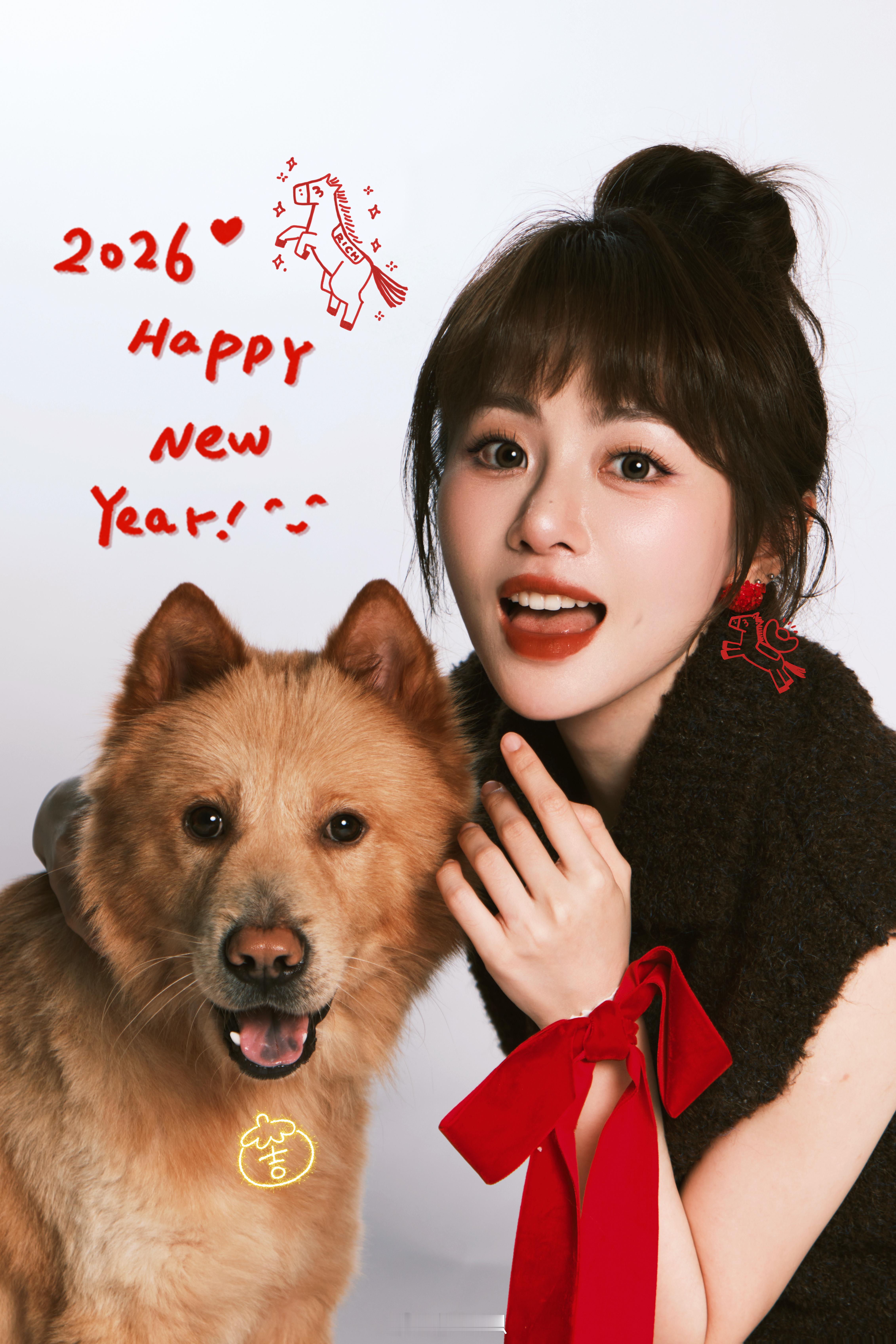 狗子拍了拍你૮.̫ა说𝟐𝟎𝟐𝟔也要快乐.ᐟ.ᐟ卢克🐕携主人全屏㊗